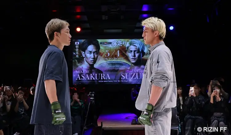 【画像・写真】【RIZIN男祭り】再び格闘技をけん引する存在になるか　朝倉未来が完全復活を懸けて鈴木千裕と対戦