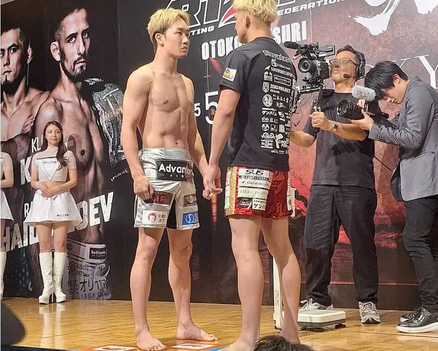 【画像・写真】【RIZIN】復帰戦の朝倉未来「準備万端」とリラックスムード　鈴木千裕は「KOします」と宣言