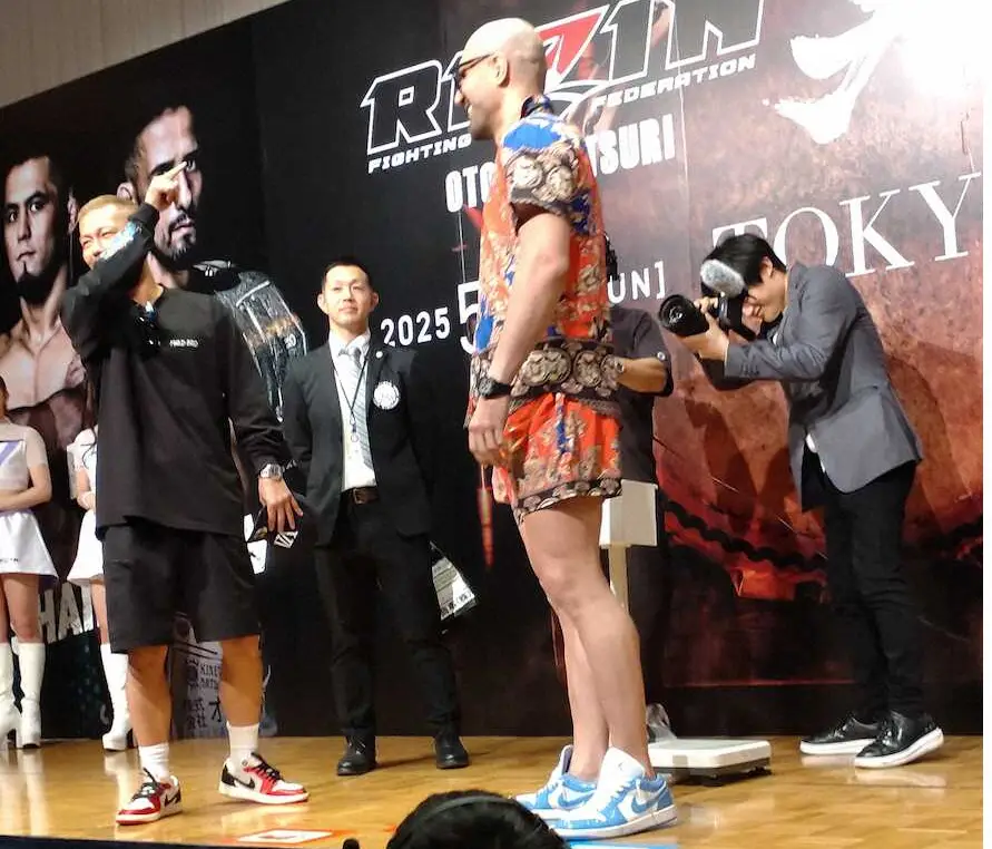 【画像・写真】“みそぎマッチ”の皇治　カリミアンとの体重差はなんと27・6キロ！