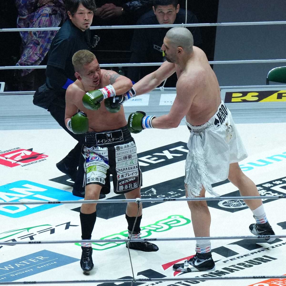 RIZIN】当て逃げの皇治はカリミアンに引き分け「弱い。K－1のヘビー級 