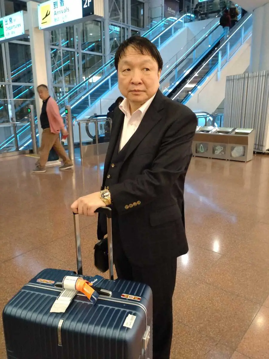 【画像・写真】ラスベガスから帰国した大橋会長