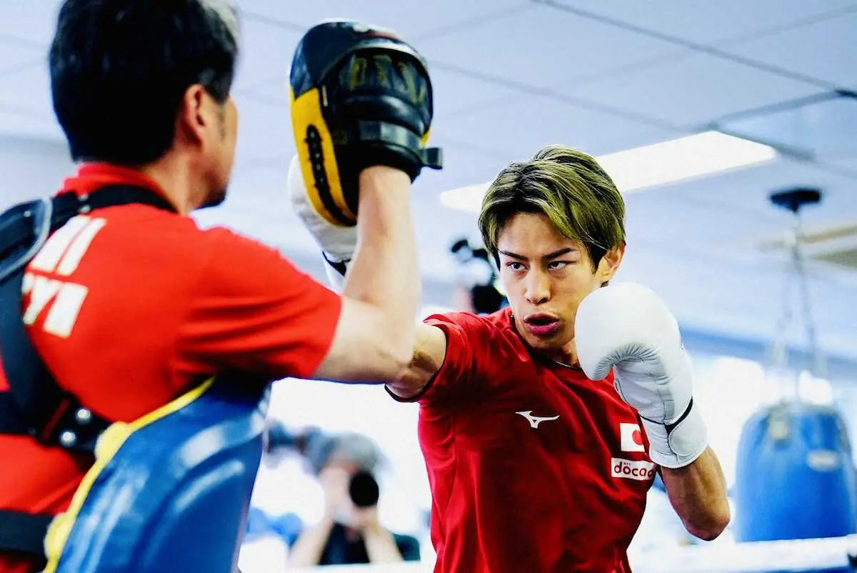 【画像・写真】Sフェザー級で世界初挑戦　力石に大橋会長「起爆剤になる階級」　平岡アンディ世界戦決定間近の見通しも