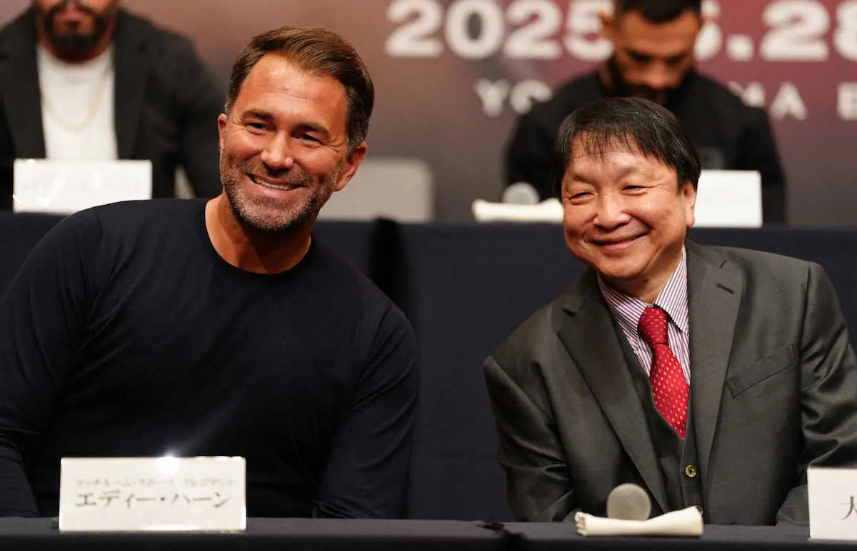 【画像・写真】井上尚弥と9月対戦「契約完了」来日アフマダリエフのプロモーター明言　「勝つと思う」尚弥ダウンにも言及