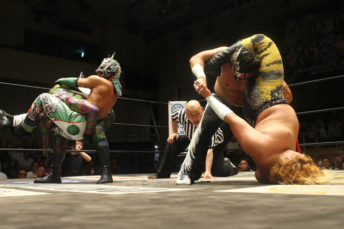 【画像・写真】キッドのクリストとデスペラードのヌメロ・ドスの競演！（撮影・酒井卓也）