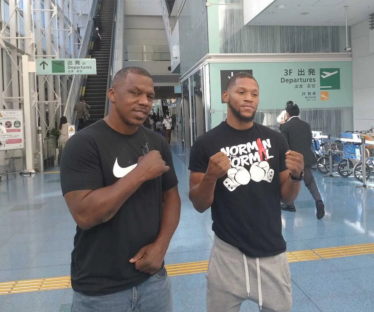 【画像・写真】WBOウエルター級王者ノーマンJr.が来日　佐々木尽との防衛戦は「ミッションを遂行するだけ」