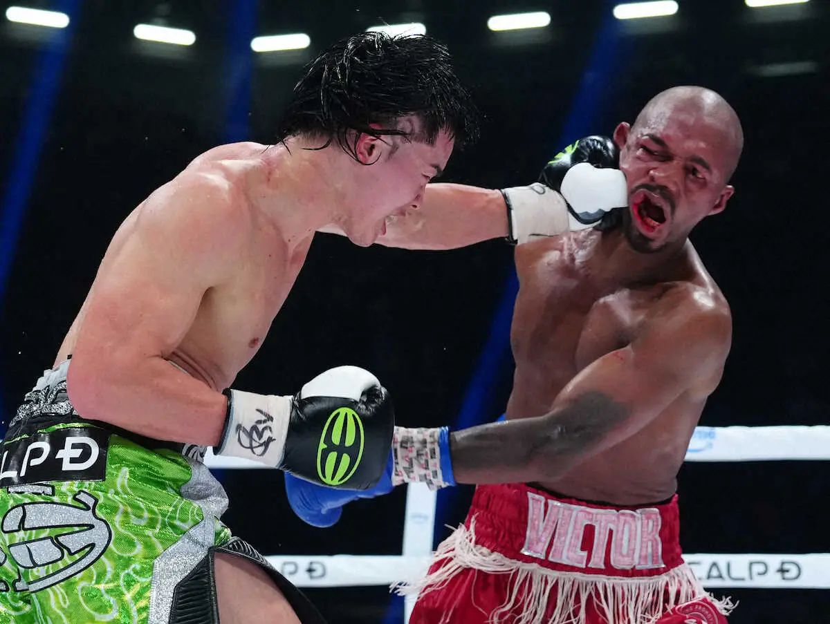 【画像・写真】那須川天心に敗れた世界ランカーは会見拒否　判定負けのビクトル・サンティリャン