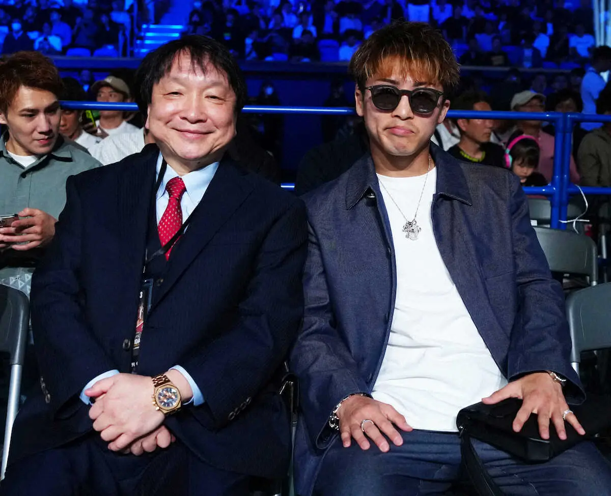 【画像・写真】井上尚弥「スーパーバンタム級戦線へようこそ」　バンタム級2団体統一の中谷潤人のメッセージに返答！