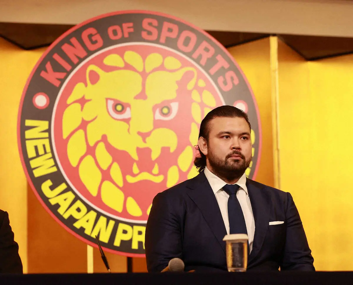 【画像・写真】柔道引退のウルフ・アロン、新日入団発表！1・4東京ドームデビュー　日本の柔道五輪金のプロレス転向は初