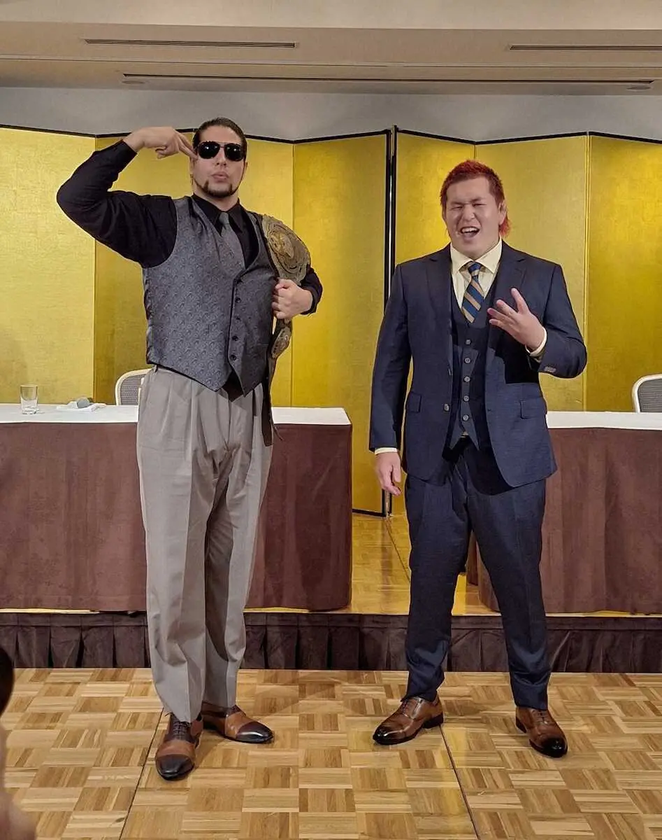 【画像・写真】【全日】3冠王者のジュンがまたも本田にスイーツ盗まれるも「DAYS　GONEで沈める」