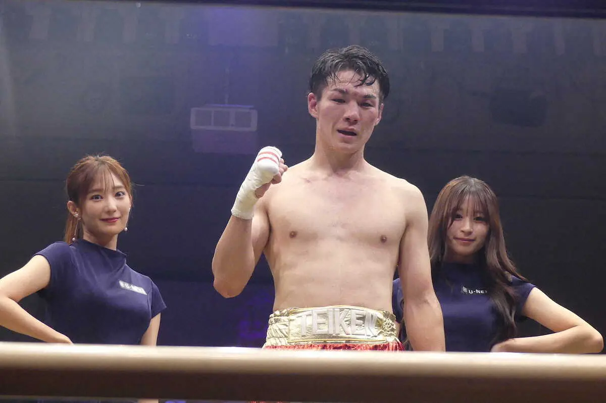 【画像・写真】大差判定勝ちした李健太