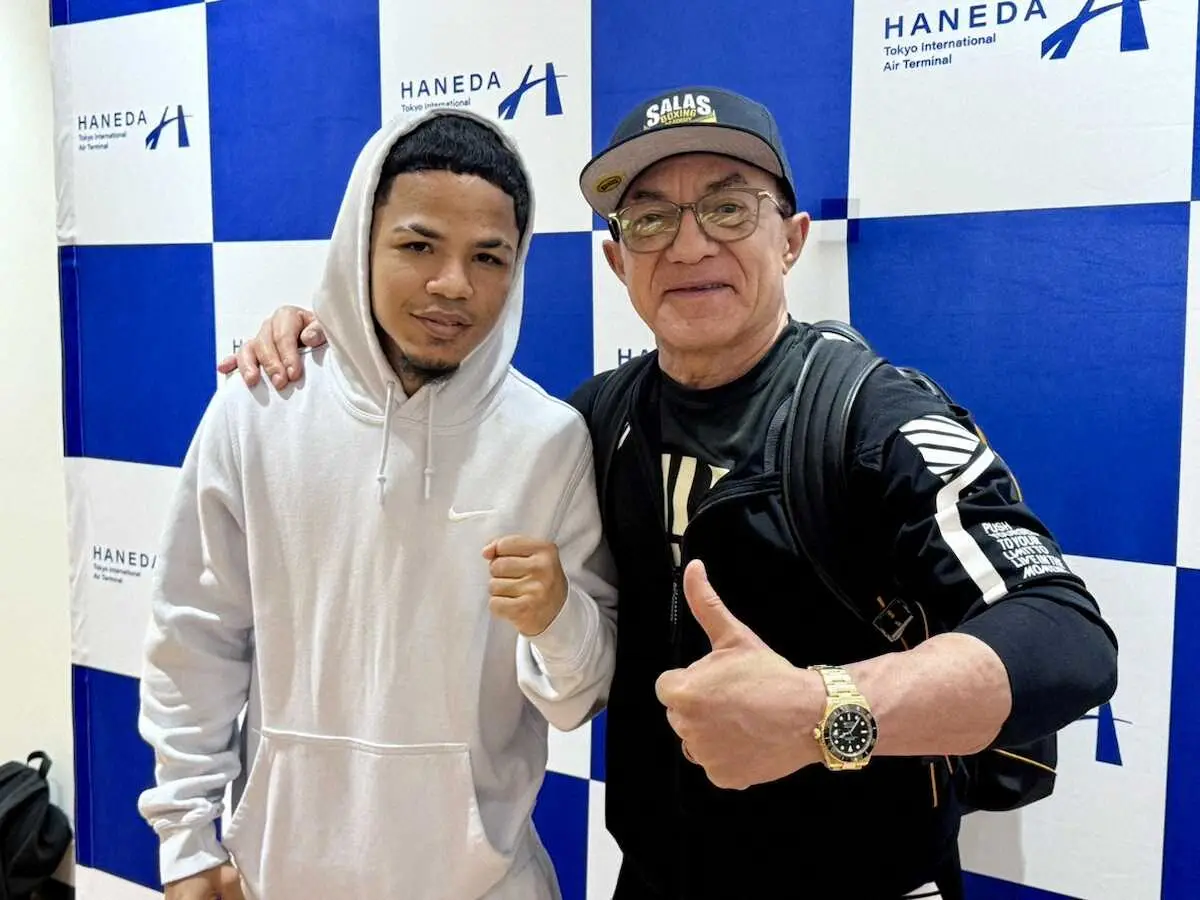 【画像・写真】2階級制覇王者の“ミニ・パックマン”ロサが来日　「ラテンのパワーを見せる」世界初挑戦の高見亨介と対戦