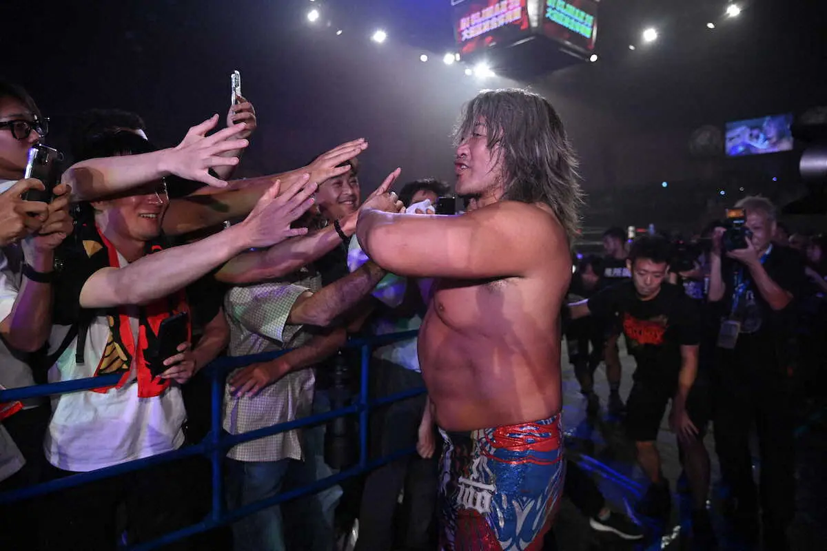 【画像・写真】棚橋がフィンレーを下し2勝目 「最後のG1覚悟を持ってリングに上がっている」