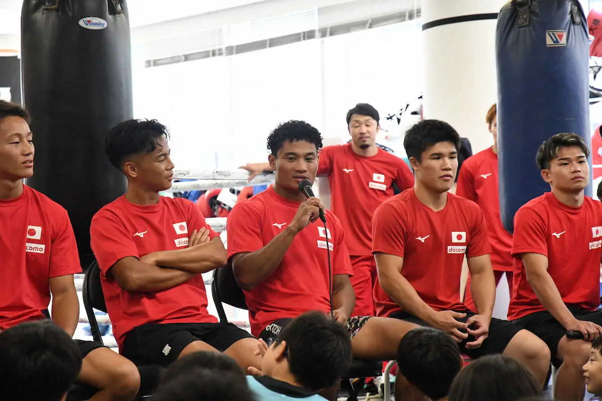 【画像・写真】武居由樹　12月サウジ戦浮上も「今はメディナ戦だけに集中」世界初挑戦間近の平岡アンディは「いよいよ」