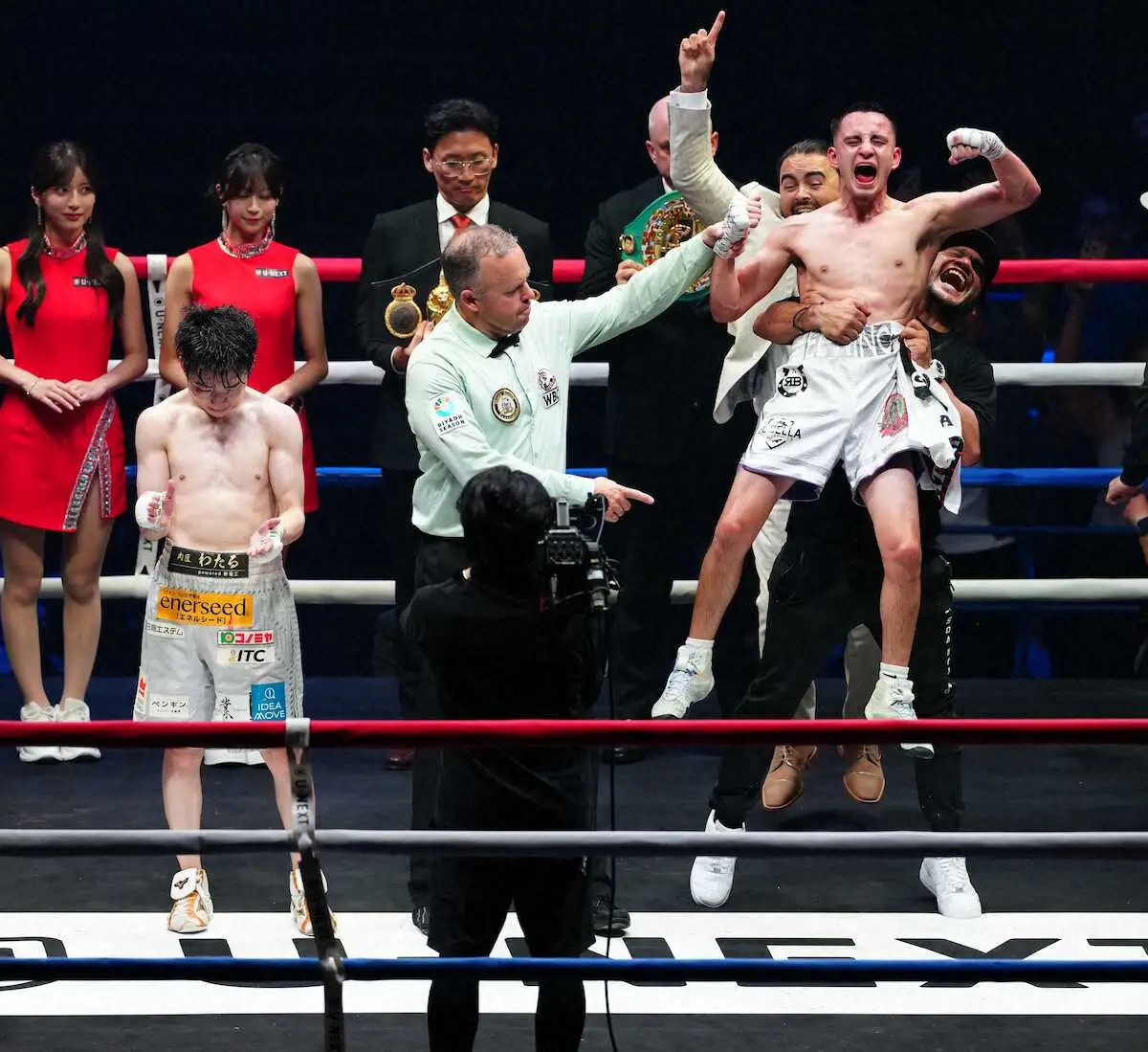 【画像・写真】顔はボコボコ　拳四朗　王座陥落…3年10カ月ぶりのプロ2敗目「相手が上手だった」