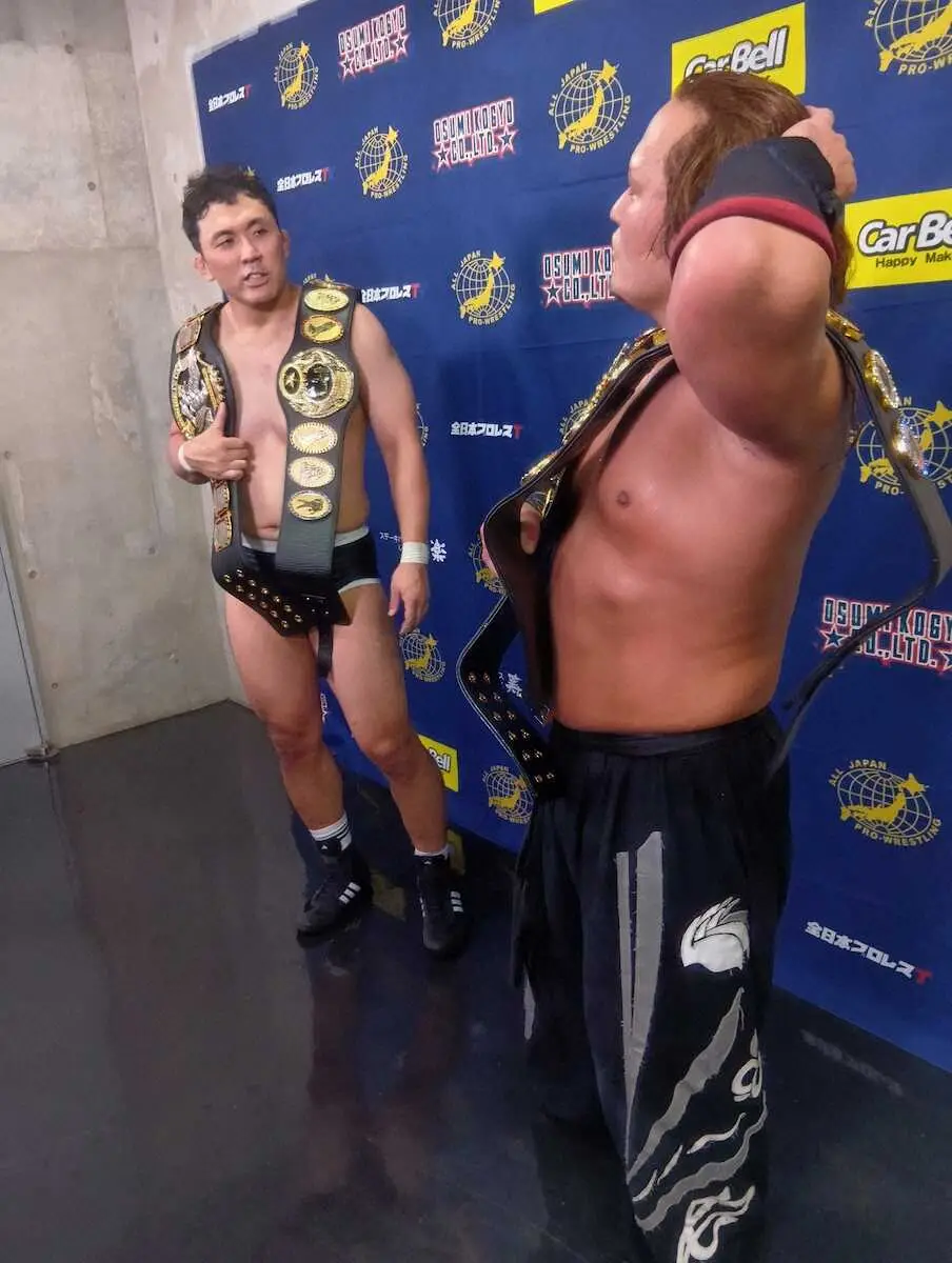 【画像・写真】鈴木、真霜組が新王者組に戴冠 「プロレス界の悪い流れを止める」