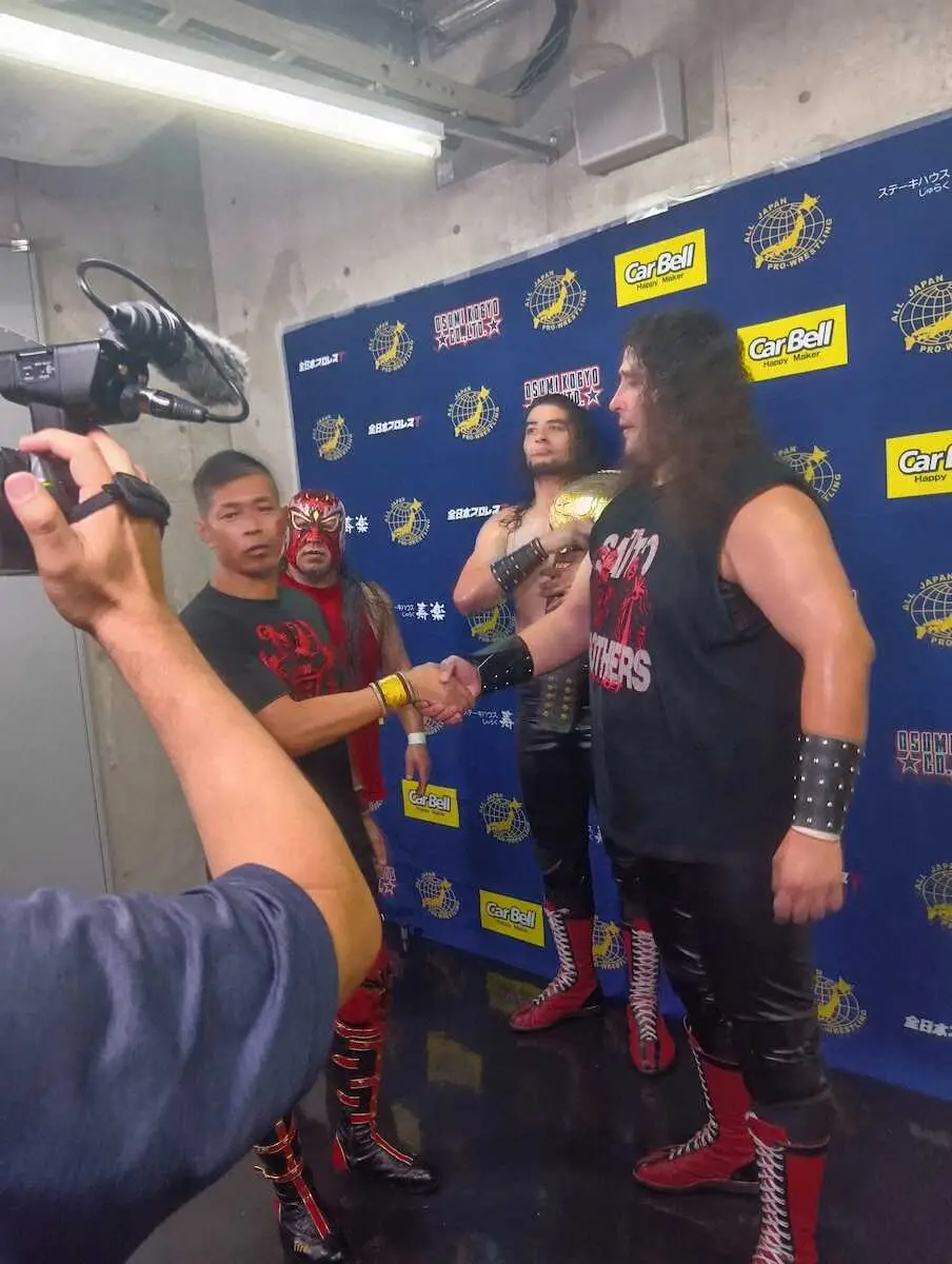 【画像・写真】【全日】斉藤レイに代わり“ミスター斉藤”土井成樹が王道T出場　1回戦は土井―関本