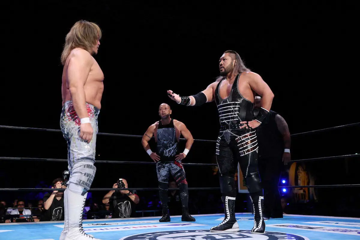 【画像・写真】EVIL陽動作戦か　棚橋に「正々堂々戦う」とクリーンファイト誓う