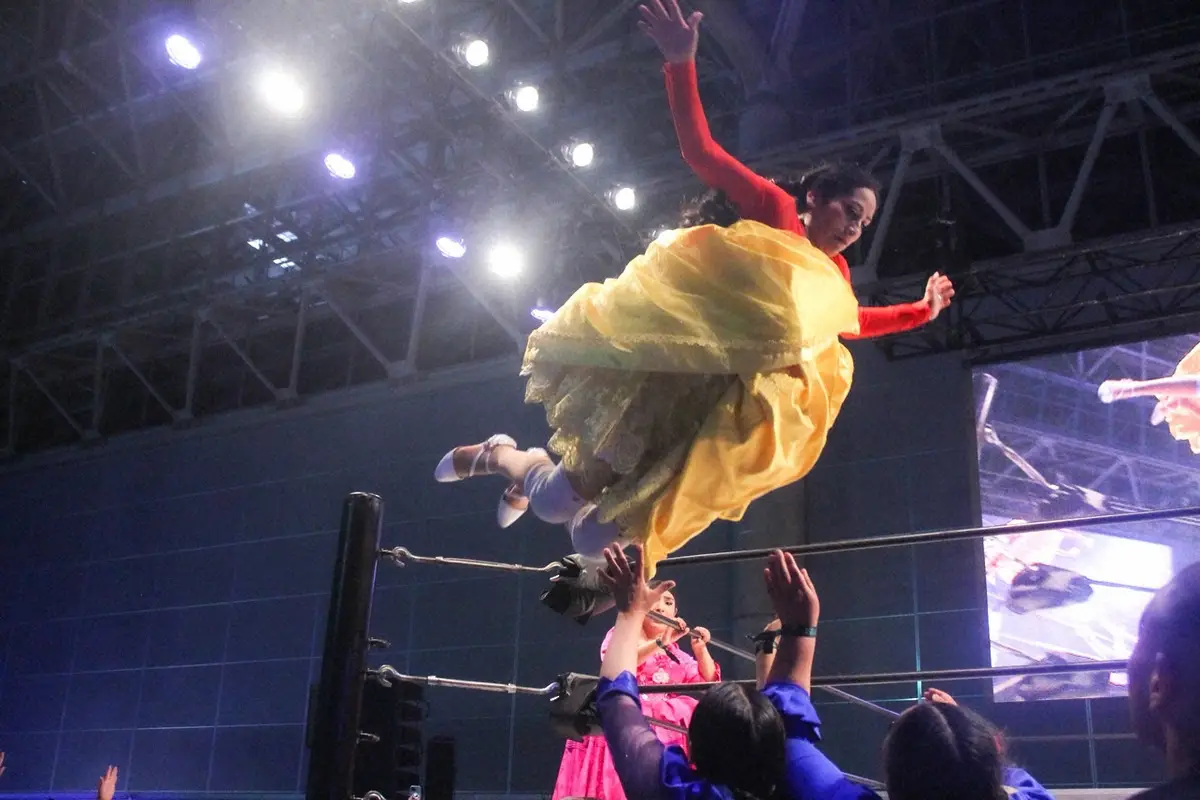 【画像・写真】【GLEAT】会場熱狂！サマソニ史上初プロレス開催！！“元K―1戦士”愛鷹亮がラブ・エンドボムで勝利