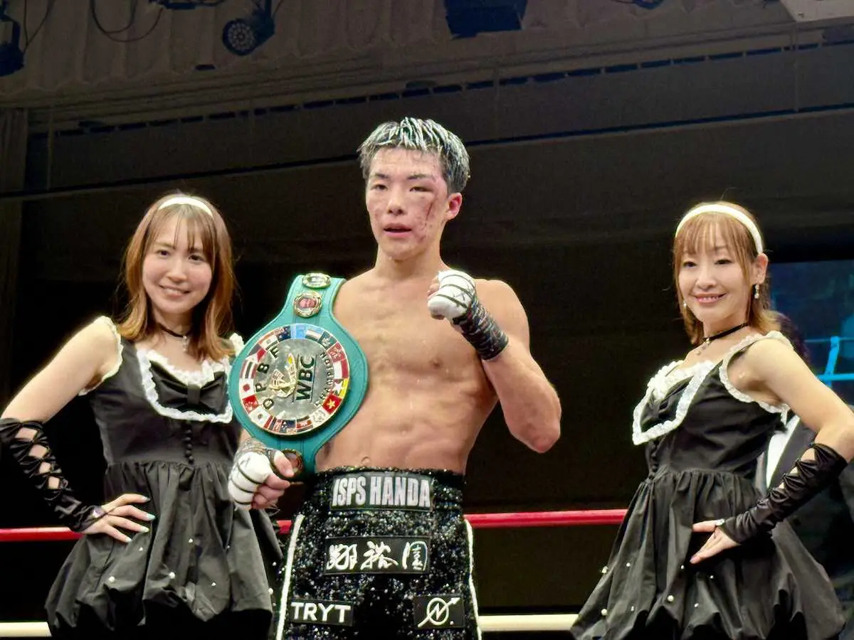 【画像・写真】東洋太平洋王者・横山葵海　V1もディフェンス反省「これでは世界とは言えない」　初挑戦・馬場は及ばず