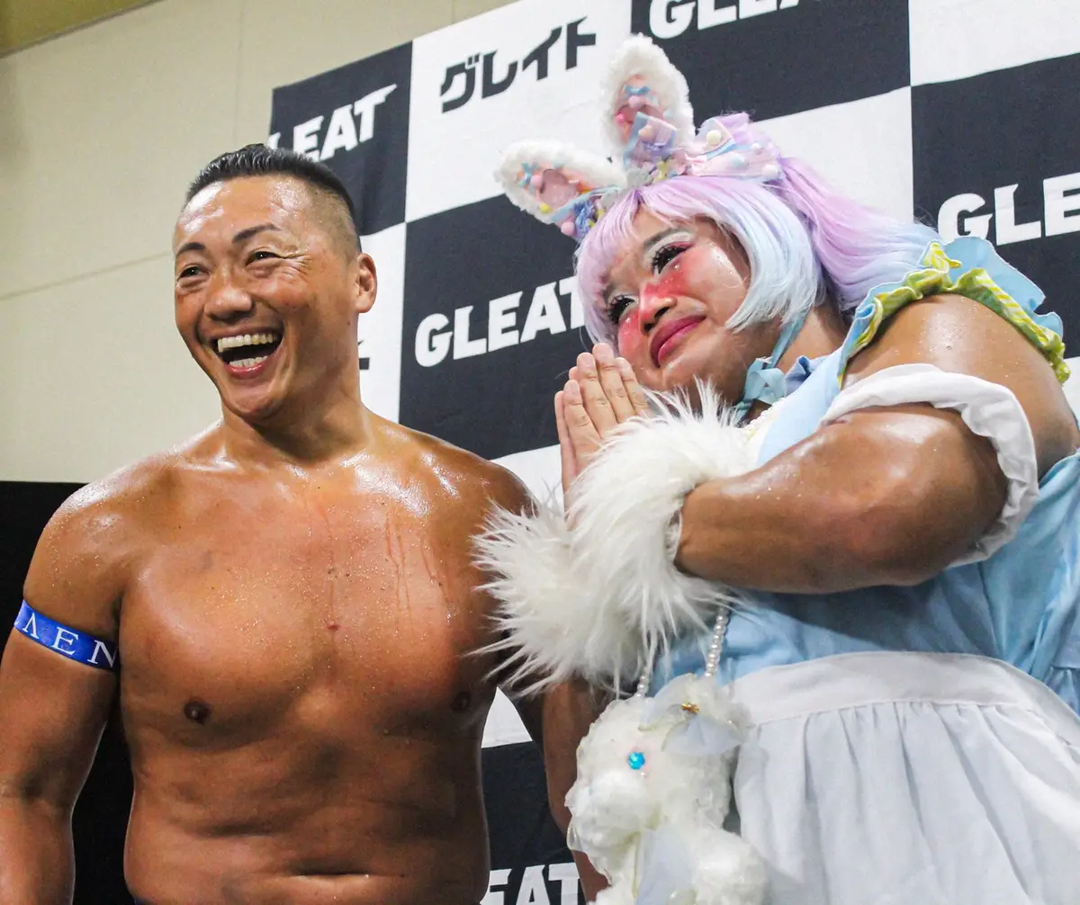 【画像・写真】CIMAのパートナーには…シゲコ・デラックス！！（撮影・酒井卓也）