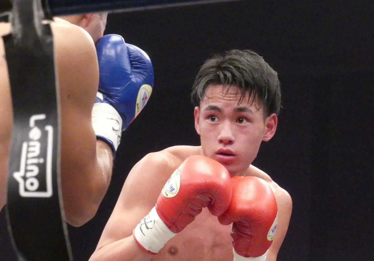 【画像・写真】大橋ジムのホープ　アマ7冠・坂井優太が5連続KOも「30点」　次戦のサウジ参戦前向き「大きな話も…」