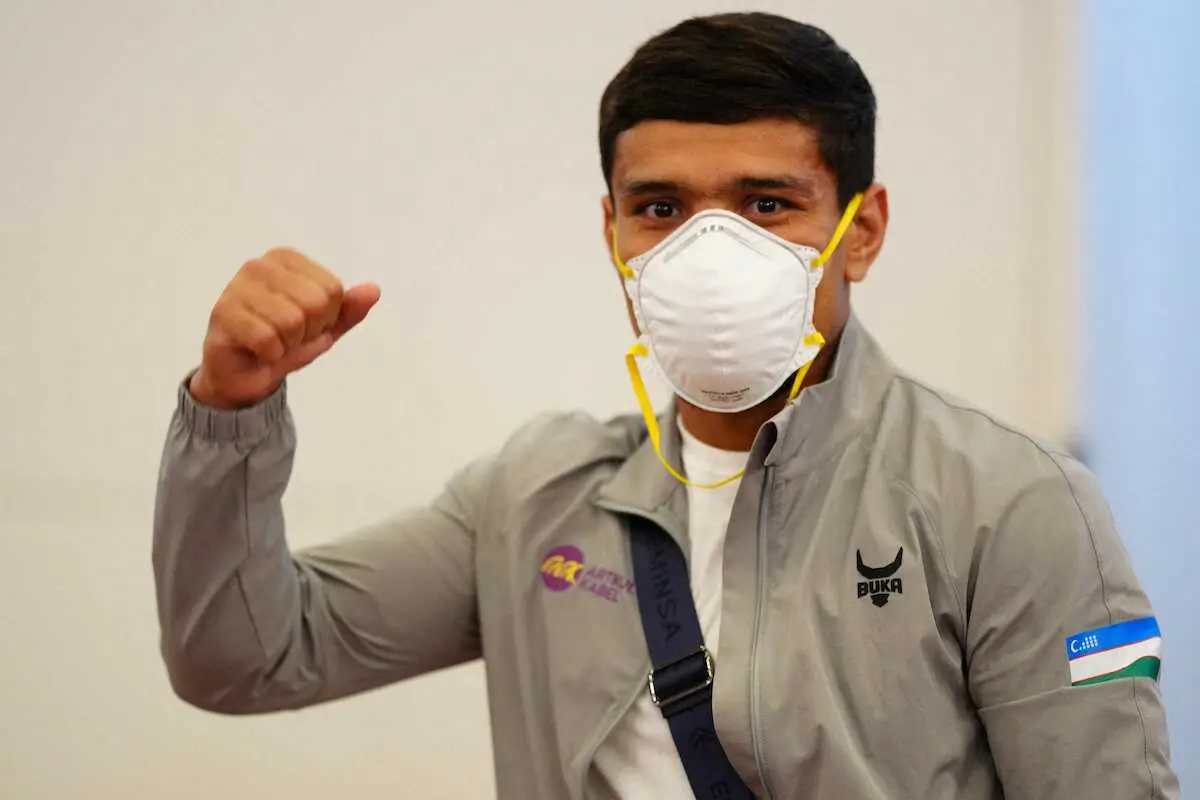 【画像・写真】アフマダリエフ異例の3週間前来日　スパー重ねる尚弥を一蹴「私たちのスタイルは天と地ほど違う」