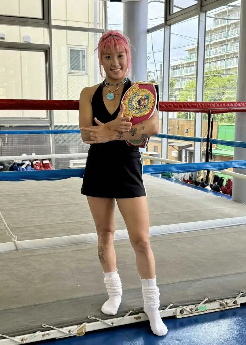 【画像・写真】米国でV5成功の晝田　挑戦者の体重超過に「ありゃ」も「当たり前のことをきちんとすることがリスペクト」