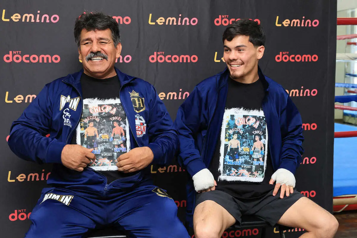 【画像・写真】メディナ水中トレでパンチ力強化　天心らとのスパーで苦手サウスポー克服　武居の弱点は「指では足りない」