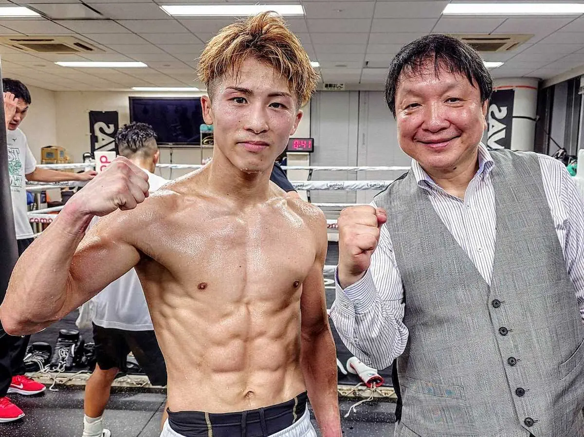 【画像・写真】井上尚弥　アフマダリエフ戦前のジム練習打ち上げ　大橋会長「準備万端」会見＆計量はレミノで無料生配信