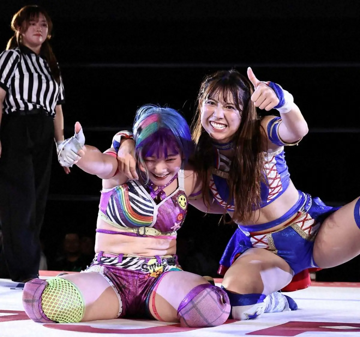 【画像・写真】【東京女子プロレス】会津出身の遠藤有栖が荒井優希との初タッグで凱旋勝利　