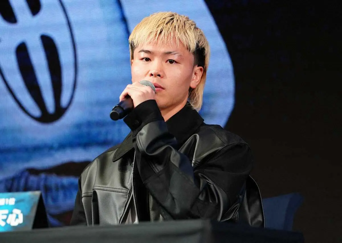 【画像・写真】世界初挑戦の那須川天心「ボクシングを倒しにいきたい」“天心節”もさく裂「幽霊を見せたい」