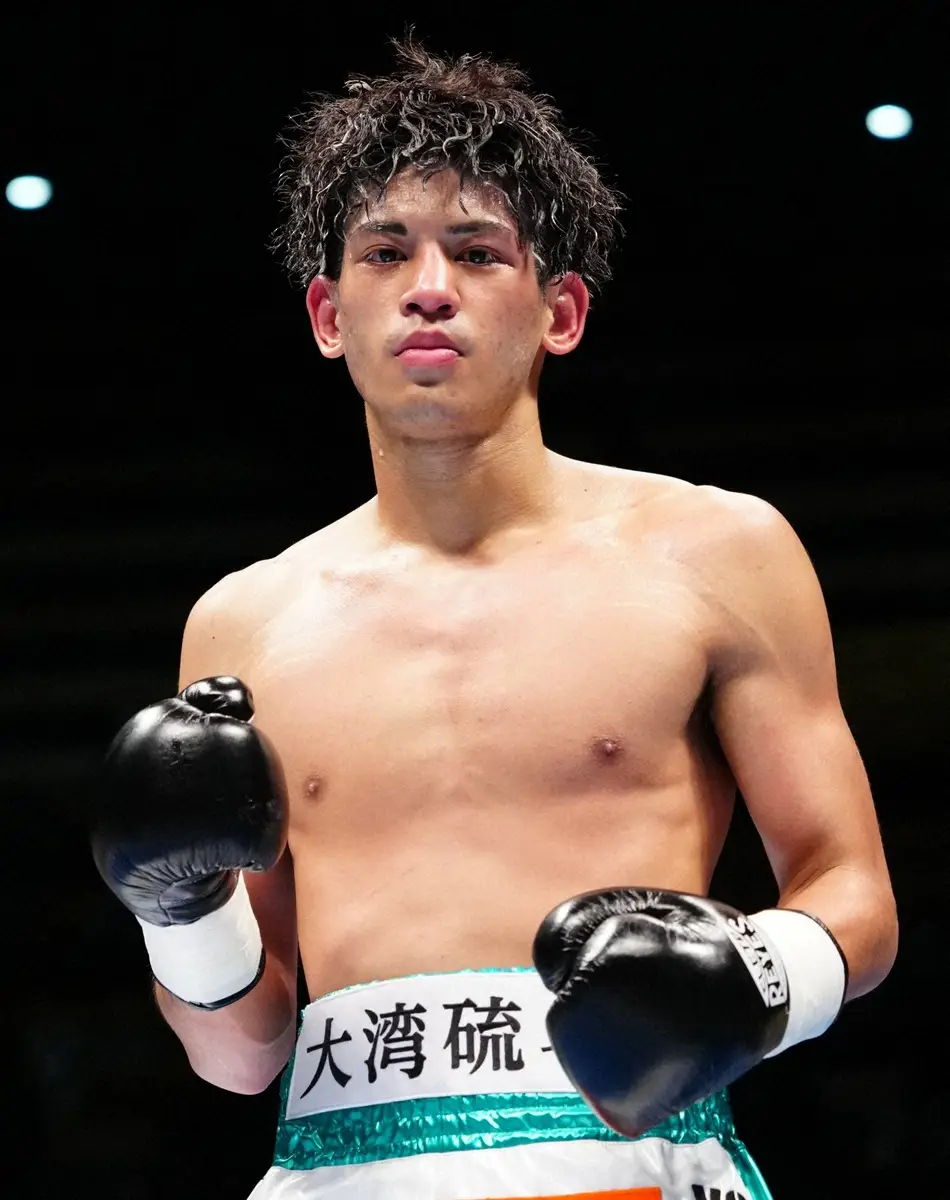 【画像・写真】WBOグローバル・フェザー級王者の大湾硫斗　10・29志成ジム主催興行でメインイベンター