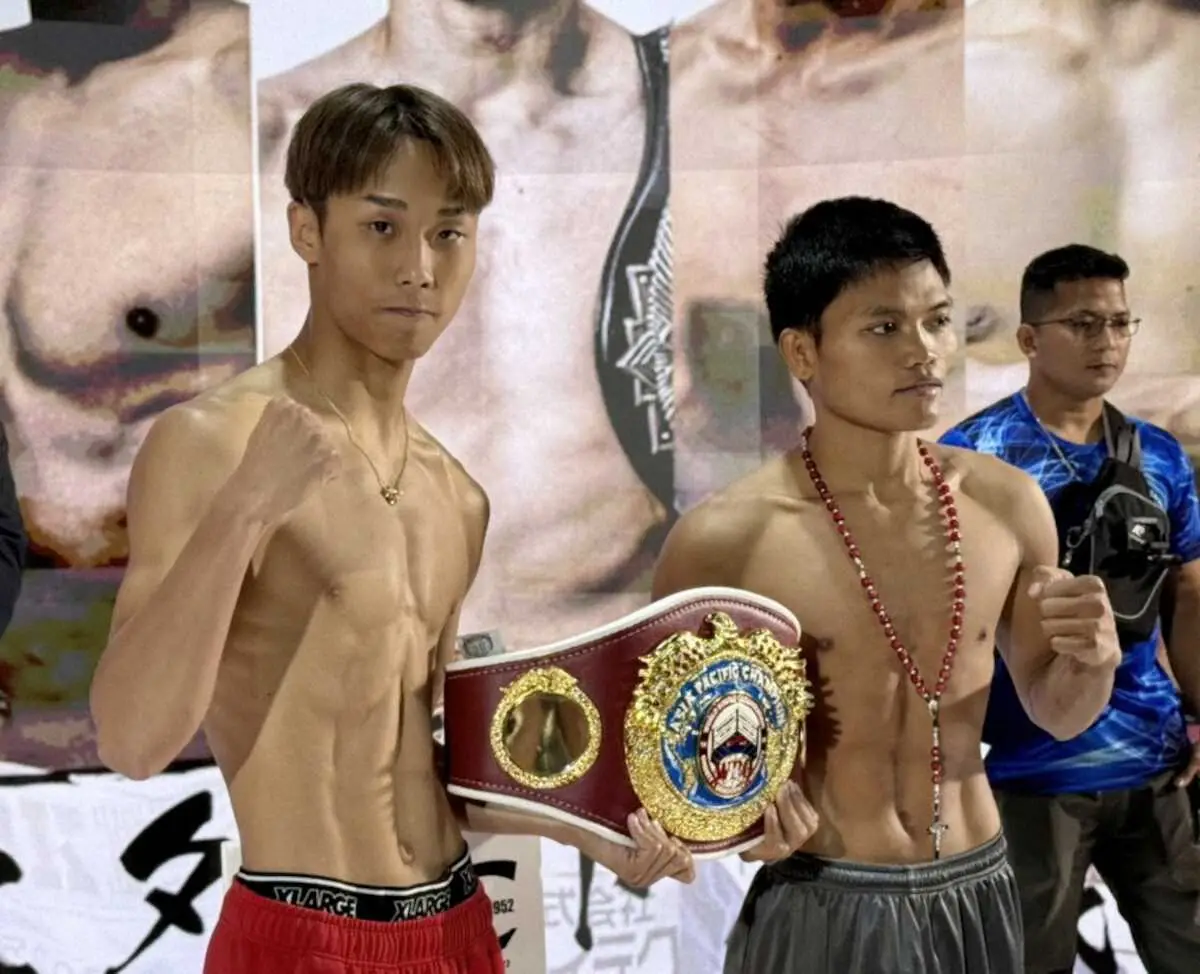 【画像・写真】日本ユース王者・北野武郎　WBO―AP王座戦へ完勝宣言「びっくりするような、驚くような試合に」