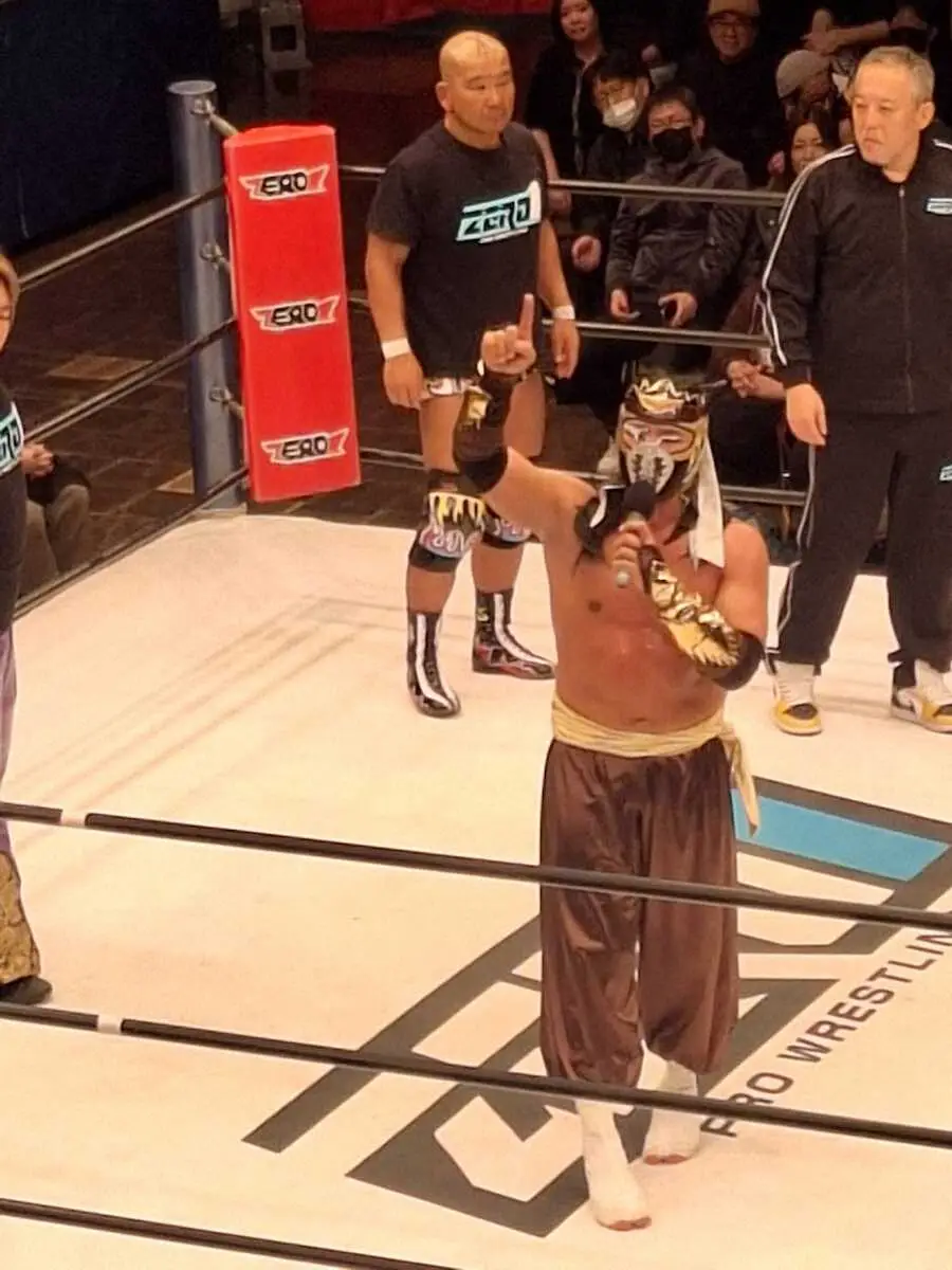 【画像・写真】【ZERO1】ハヤブサが清宮に敗れ団体戦1勝2敗　「清宮ぶっ倒す。お楽しみはこれからだ」