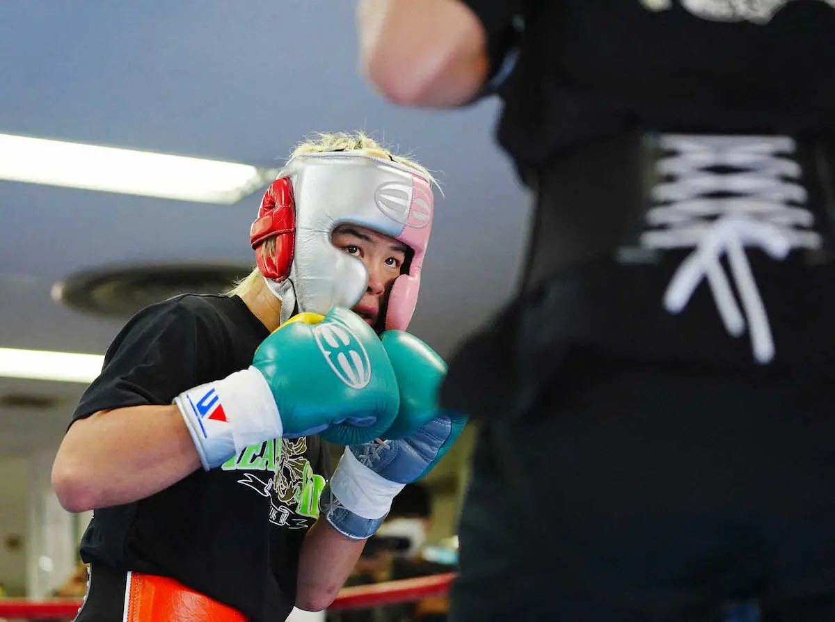 【画像・写真】那須川天心　拓真戦へ世界戦仕様の「シン・ボクシング」完成　恒例“ガチスパー”で世界ランカー圧倒