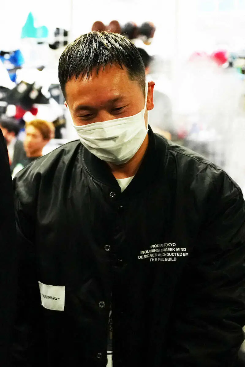 【画像・写真】井上拓真の公開練習を天心陣営が視察　粟生トレーナーは「どちらも倒すパワーはある」とKO決着も視野