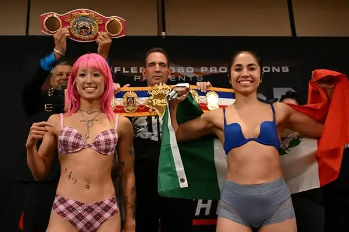 【画像・写真】晝田瑞希フルマーク判定で完勝！米国でWBO女子スーパーフライ級王座V6に成功