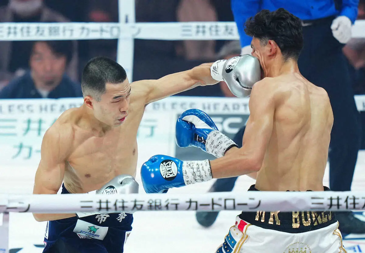 【画像・写真】“神の左の継承者”増田陸　不完全燃焼の負傷判定勝ち　偶然のバッティングで相手が続行不可能に