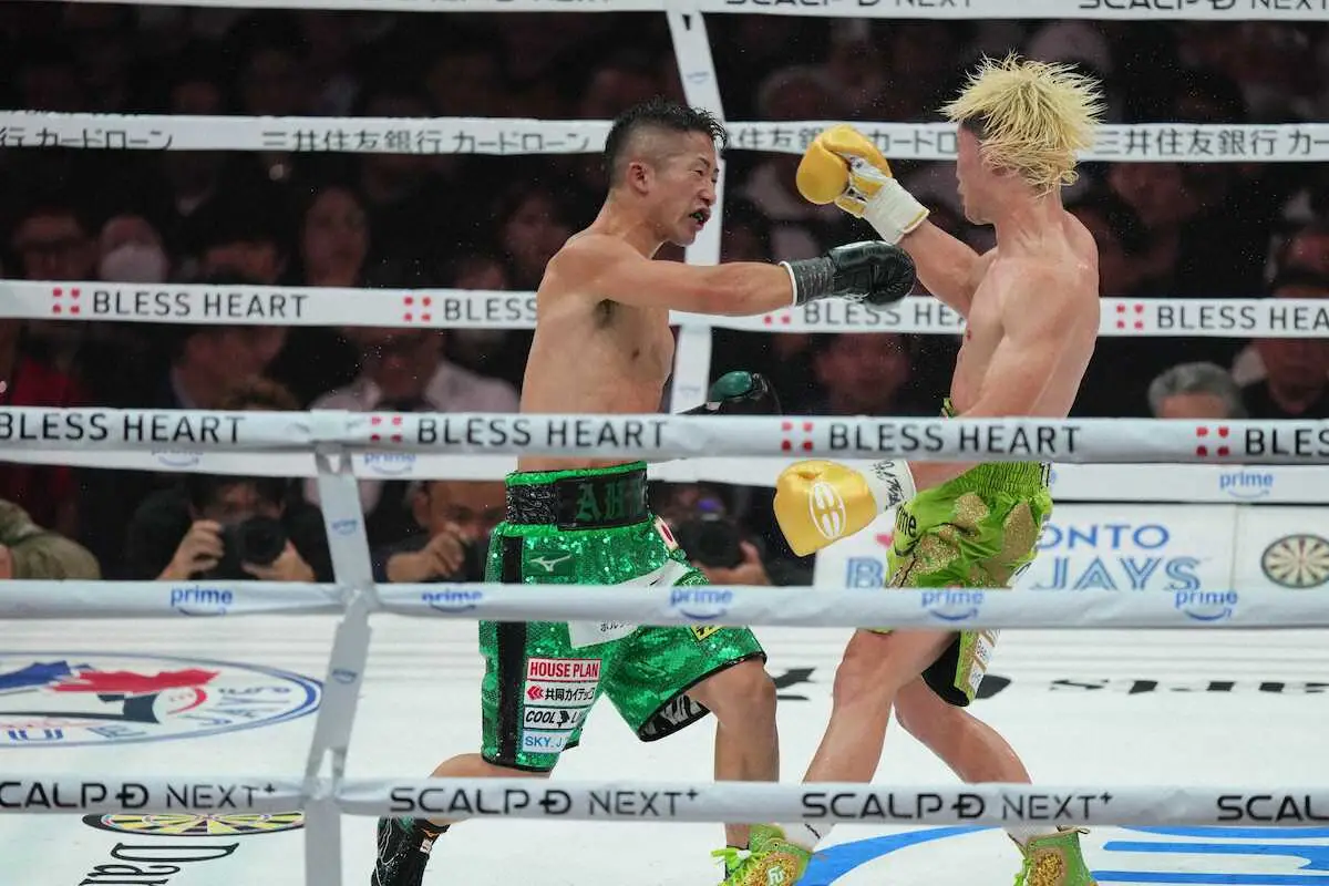 【画像・写真】井上拓真が絶叫「戻ってきました！」13カ月ぶり戴冠「天心選手がいたからここまで必死でやってこられた」