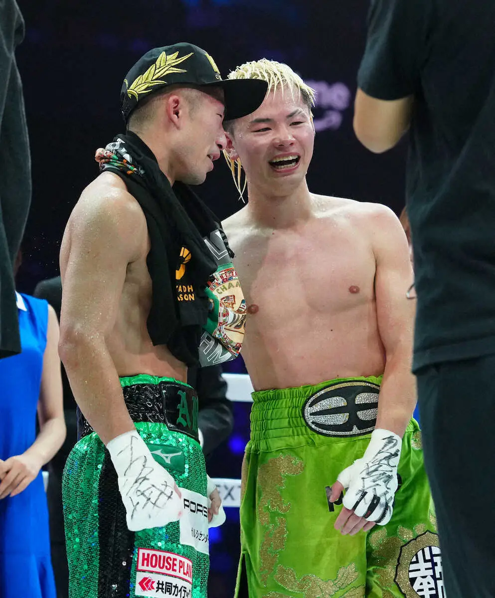 【画像・写真】まさに死闘…井上拓真が天心倒して王座返り咲き！ネット両者称える「漢感じた」「感動した！」