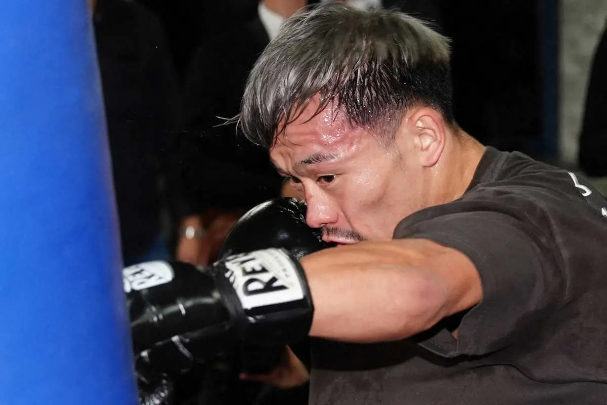 【画像・写真】堤聖也　17日ドネア戦は「ハイリスク、ローリターンな試合に」過去2度対戦の尚弥から“金言”もらった