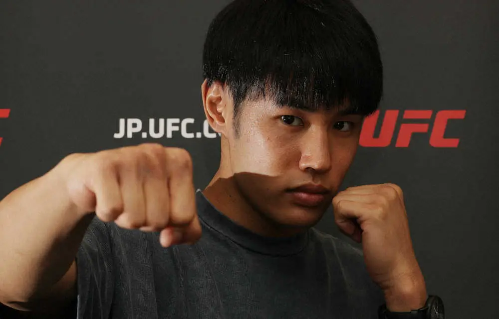 【画像・写真】【UFC】王者パントージャへの挑戦へ平良達郎は「次の椅子を懸けた戦い」　モレノ戦必勝誓う