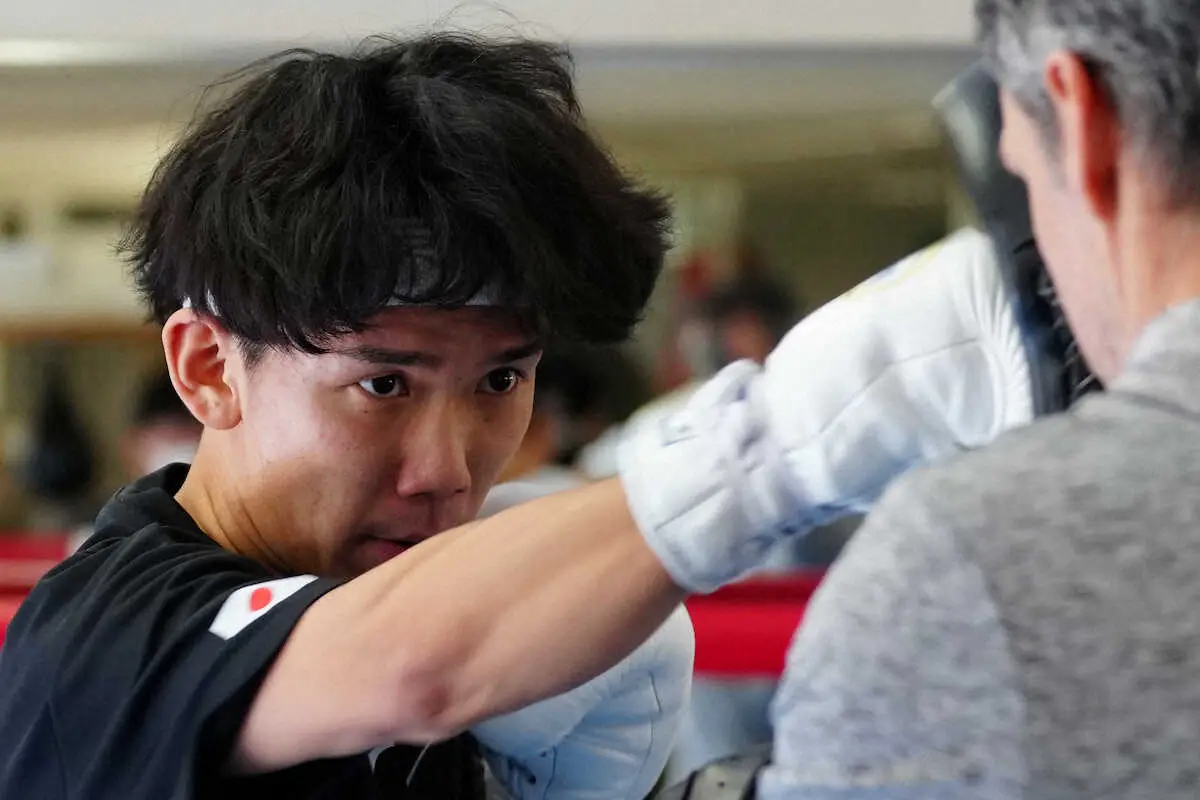 【画像・写真】高見亨介が初の統一戦へ4回KO宣言　“戦術プランない”天心敗戦後の帝拳ジム批判に「自分が覆したい」