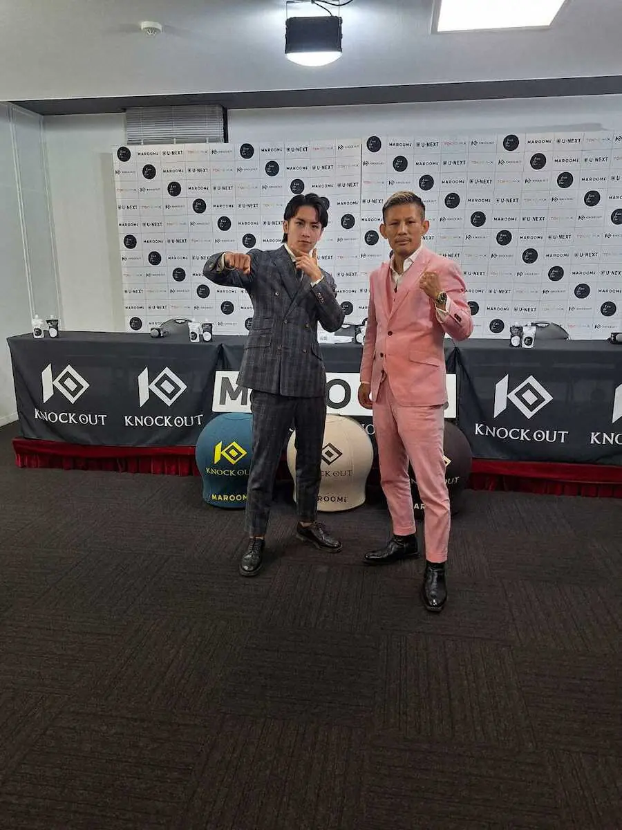 【画像・写真】【KNOCK　OUT】石川は「ベルトへ最短のため勝つ」壱「最終的にKOで勝つ」