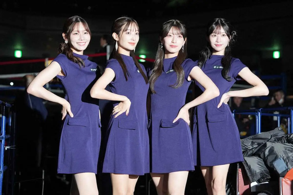 【画像・写真】勝者より“目立っちゃった”ラウンドガール　ネット騒然「ここ最近で一番レベル高い」「めっちゃ可愛いな」