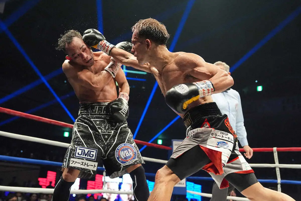 【画像・写真】【ジャッジペーパー一覧】壮絶！死闘！堤が逆転で見事防衛　大きく割れたポイント　流れ変わったのは？