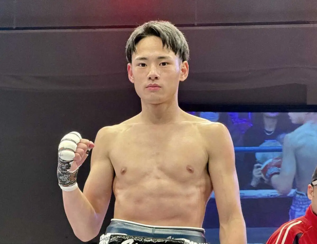 【画像・写真】“モンスター2世”坂井優太が圧巻の初回TKO勝ちで6連続KO「過去イチ追い込んだ」肉体強化でパワー増