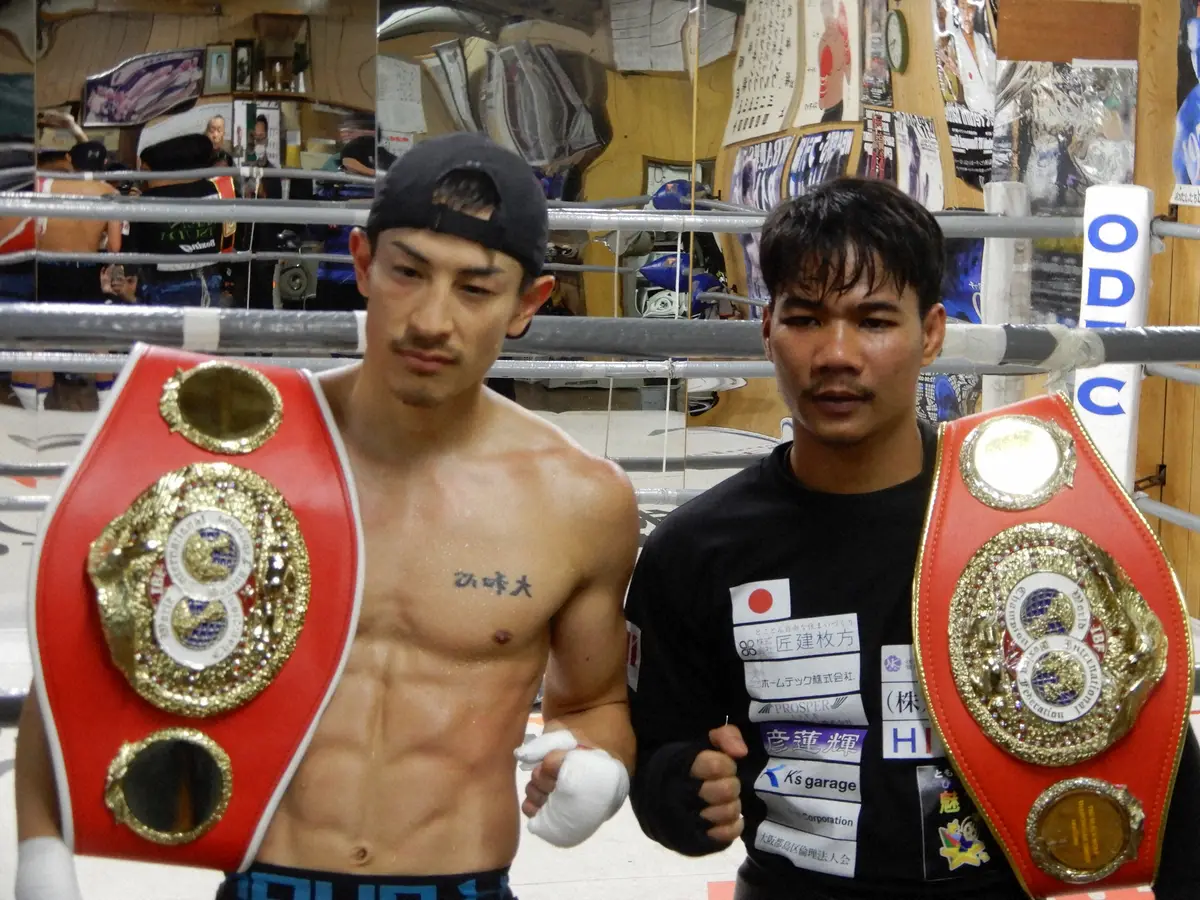 【画像・写真】矢吹正道　「超豪華」スパーリングで打ち上げ「苦戦を楽しみたい」　27日にアルバラードと初防衛戦