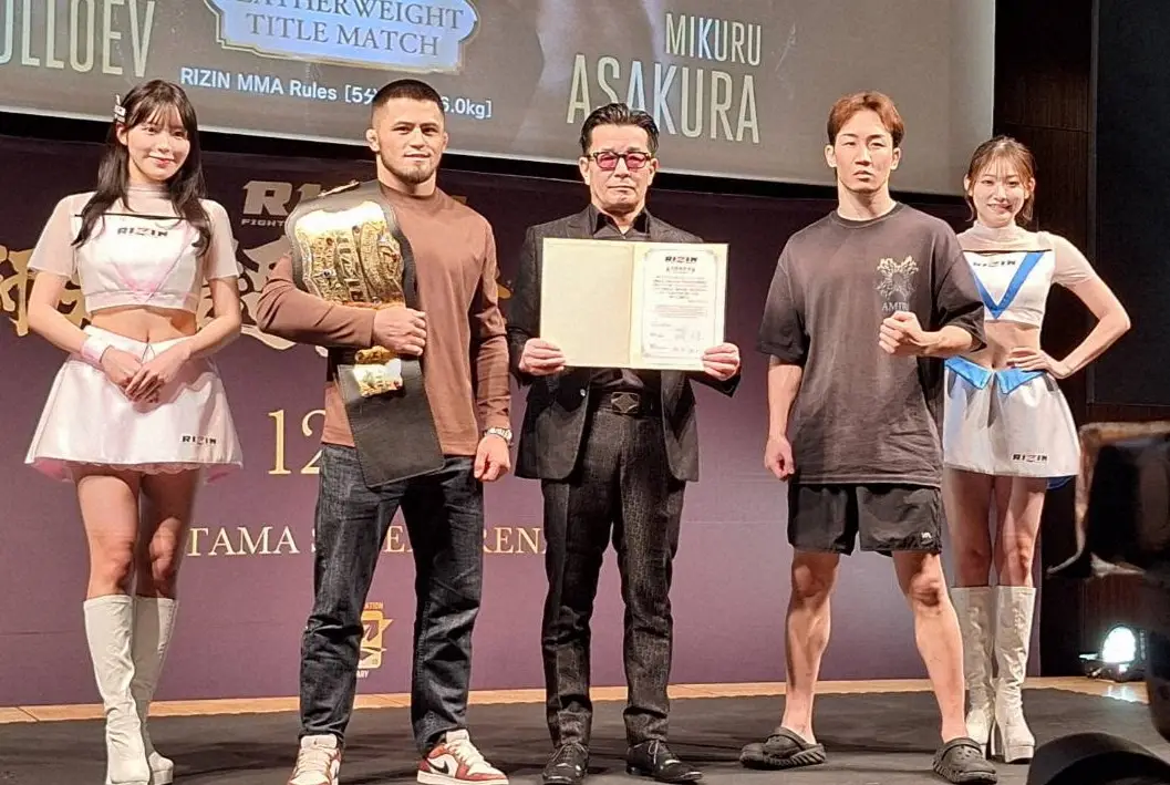 【画像・写真】【RIZIN】朝倉未来　軽快なワンツー披露！大みそかのフェザー級タイトル戦へ勝利宣言「王者になる」