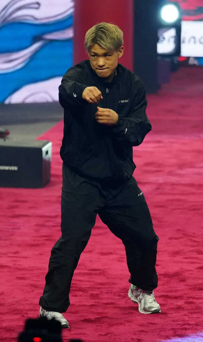 【画像・写真】アマ9冠の堤麗斗　来年のタイトル挑戦も視野に　同興行を負傷欠場の兄・駿斗へ「何かを与えられたら」